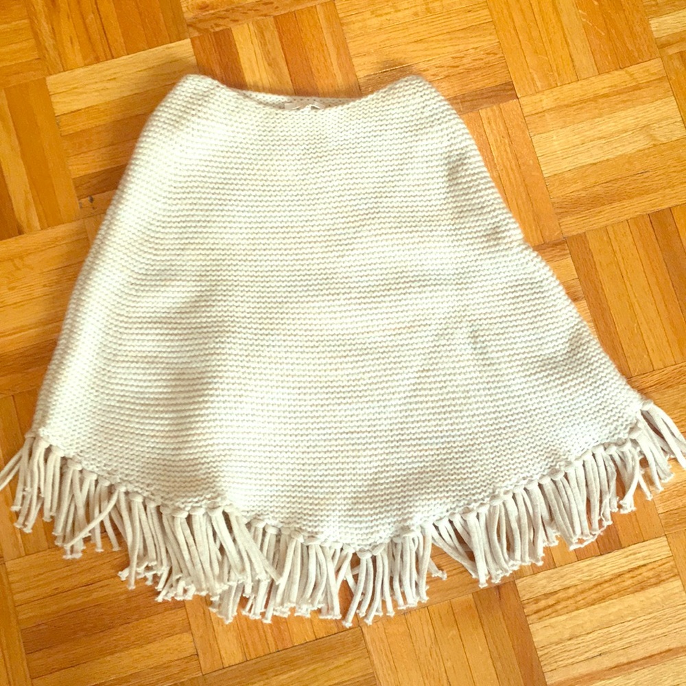 A knit sweater by Chloe, designer!